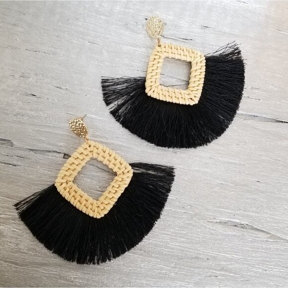 Earings Fan Earrings - Picture 1 of 4